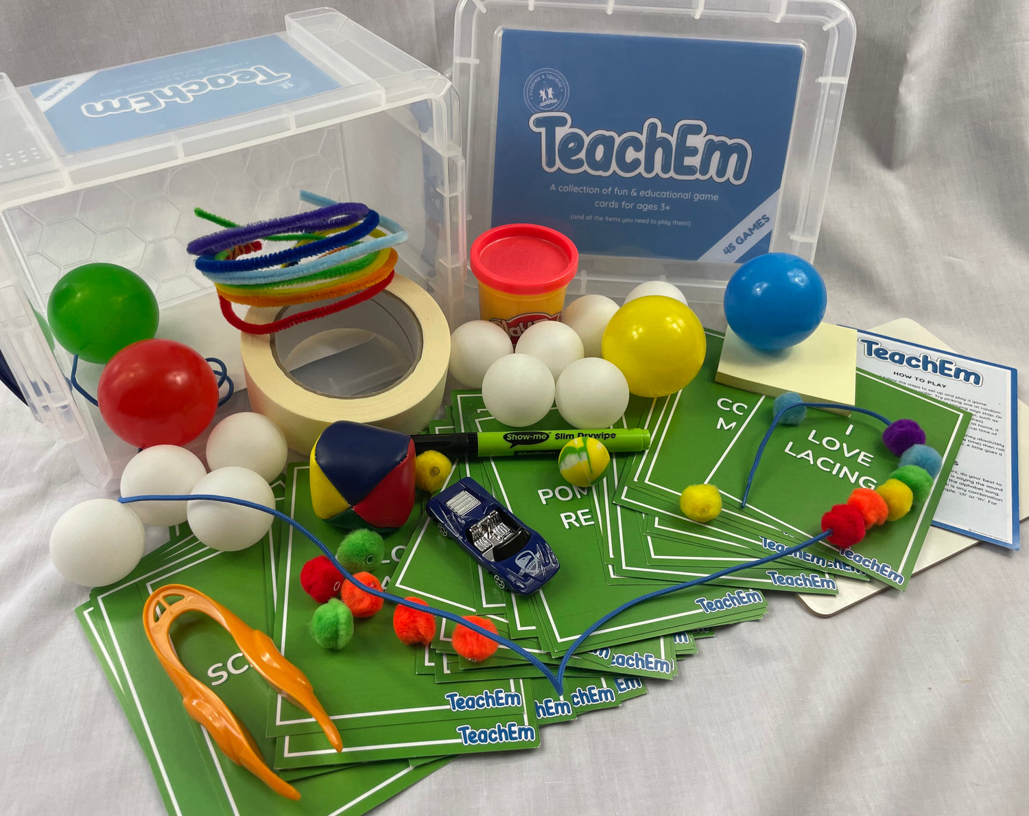 TeachEm Box school readiness kit